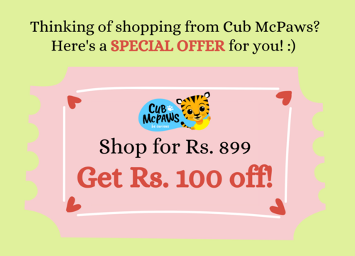 Special Offer Shop for Rs. 899 Get Rs. 100 off